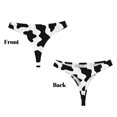 thumbnail image 3 of Fotbe Milk Cow Tanga Sin Costuras para Mujer con Estampado – Panties Invisibles, Transpirables y Cómodos para Uso Diario-Small, 3 of 6