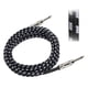 thumbnail image 3 of JORINDO Cable de audio para guitarra 6,35 mm 1/4 pulg. 22 AWG Cable para amplificador de instrumentos musicales 3 m / 9,8 pies JD6206, 3 of 5