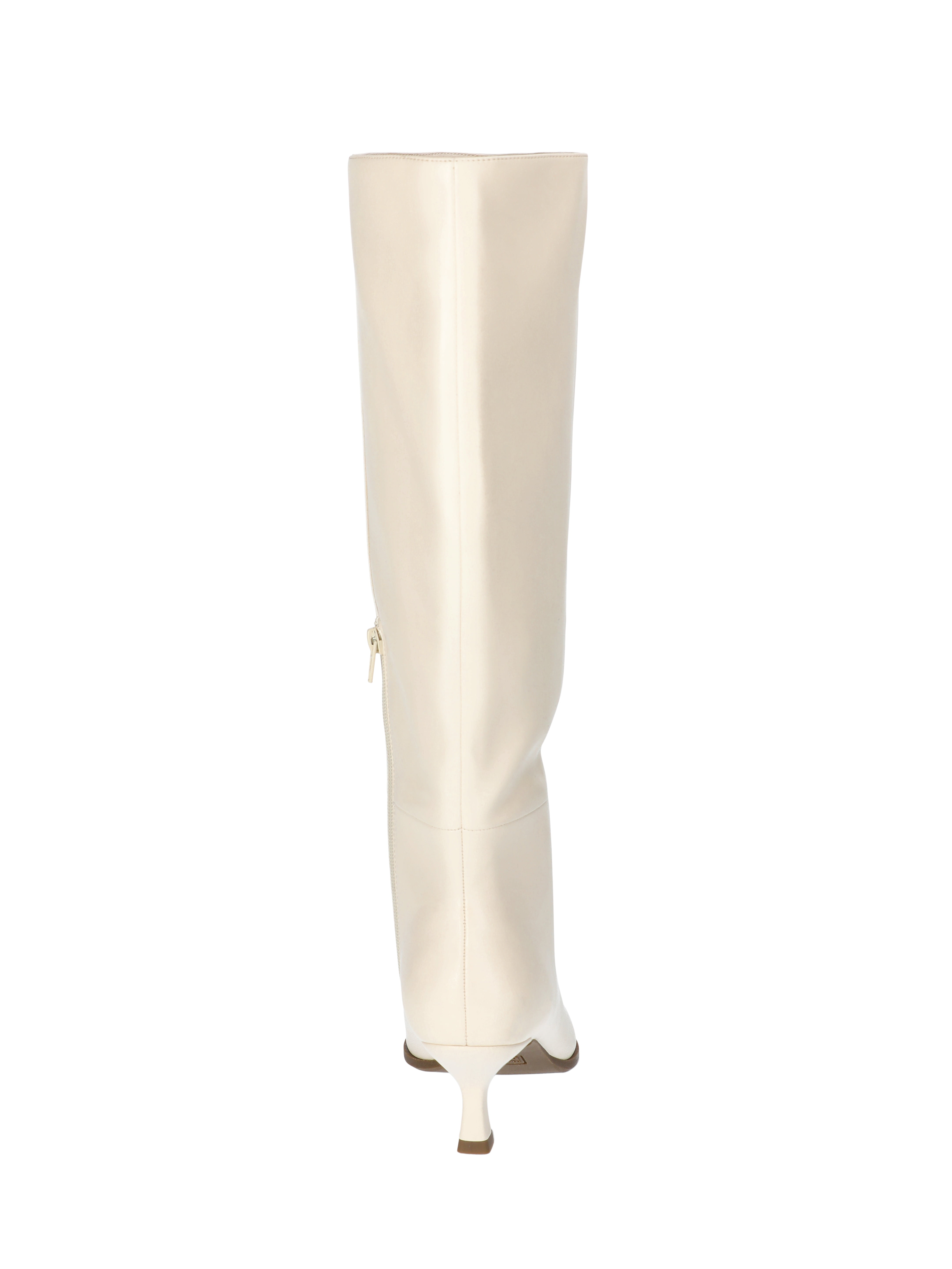 Madden NYC Women's Faux Leather Knee High Boots with Kitten Heel, Wide Calf Available