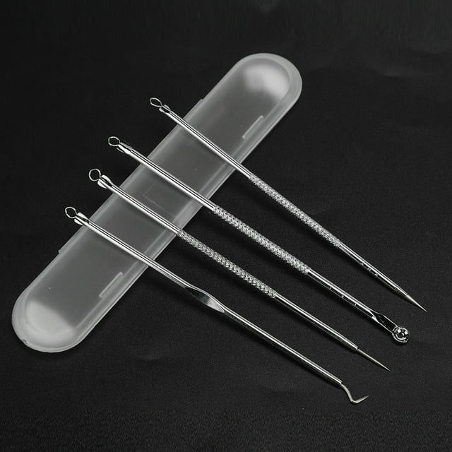Removedor de puntos negros, removedor de puntos negros, aguja puntiaguda para eliminar puntos negros, herramienta para eliminar puntos negros, logre más