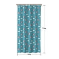 thumbnail image 5 of Blue Cartoon Unicorn Head Star Cloud Pattern Shower Curtain 36"x72" ,Bathroom Decorative Shower Curtains Set with 12 Hooks,Modern Waterproof Washable Shower Curtain, 5 of 6