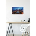 thumbnail image 6 of Cityscapes - Indianapolis, Indiana Wall Poster, 14.725" x 22.375", 6 of 6