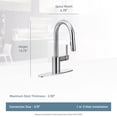 thumbnail image 1 of Moen 5965SRS Align One-Handle High Arc Pulldown Bar Faucet featuring Reflex, Spot Resist Stainless, 1 of 7