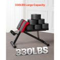 thumbnail image 3 of Roman Chair Hyperextension Gym Bench Adjustable Foldable, 3 of 6