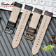 thumbnail image 4 of Correa de reloj de piel auténtica a cuadros para Casio EFV540/506/EFS-S500/510/EFR-30 EFV-540, correa de reloj negra y marrón de 18 mm, 20 mm, 22 mm y 24 mm, 4 of 5