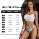 thumbnail image 5 of Fotbe Butterfly Tanga Sin Costuras para Mujer con Estampado – Panties Invisibles, Transpirables y Cómodos para Uso Diario-3X-Large, 5 of 6