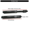 thumbnail image 3 of Billiards Cue Butt End Extender Carbon Fibers Pool Cue Extender Lengthener Billiard Light Weight Cue Extension, 3 of 4