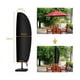 thumbnail image 2 of Funda para sombrilla de exterior de tela Oxford 420D, funda protectora para sombrilla de exterior contra rayos UV y viento para sombrilla compensada, 280 x 30/81/46 cm, color negro, 2 of 5