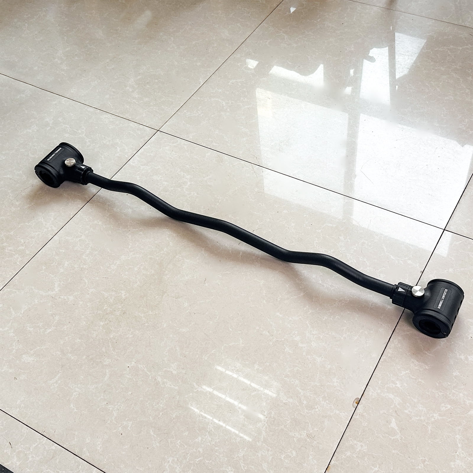KORIKAHM Upgrade Dumbbell Barbell Converter Bar, Adjustable Weight Capacitry Bar Convert to Dumbbell Set for Home Gym Strength Training