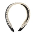 thumbnail image 3 of Unique Bargains 1 Pc Headband Yarn-edge Hair Accessories for Women Black, 3 of 5