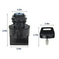 thumbnail image 2 of Kenally Interruptor de llave de encendido de 3 posiciones, lámpara de puerta portátil, interruptor de luz, resistente al desgaste, duradero, Vehículos, repuestos y accesorios Mis, 2 of 6