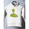 thumbnail image 3 of Smiling Snake Hoodie Toddler -Image by Shutterstock,  5 Toddler, 3 of 4