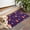 Halloween Pumpkins Spiders, variant on Halloween Pumpkins Witch Hats and Bats Door Rugs,Washable Non Slip Door Mats Indoor,Decorative Door Mats,Entry Mat Indoor for Entrance,Bedroom,Kitchen,Bathroom,16"x24"