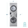 thumbnail image 2 of Crossover 2.0 by Wascomat Commercial Stacked 3.5-Cu. Ft. Front Load Washer and 7-Cu. Ft. Electric Dryer for Coin Operated Laundry, WASHER/ELEC DRYER STACK, 2 of 17