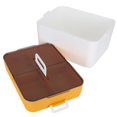 thumbnail image 4 of Caja de Almacenamiento Ormromra FloreceBien L Doble Capa a Prueba de Polvo, 4 of 8