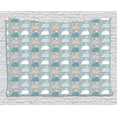 thumbnail image 1 of Whale Tapestry, Colorful Sea Mammals Giant Fish Swimming in the Ocean with Seagulls Cartoon Design, Wall Hanging for Bedroom Living Room Dorm Decor, 80W X 60L Inches, Multicolor, by Ambesonne, 1 of 2