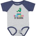 thumbnail image 3 of Inktastic Bookworm in Training Reading Boys or Girls Baby Bodysuit, 3 of 5