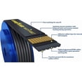 thumbnail image 3 of Cinturón serpentino Goodyear Belts 1060463, 6 nervaduras, 1176 mm de longitud, 3 of 5