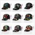 thumbnail image 2 of Gorra de béisbol con estampado de grafiti para niño y niña, gorro snapback de algodón, hip hop, Popular, a la moda, gran oferta Fivean unisex, 2 of 2