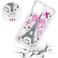 thumbnail image 5 of Compatible with iPhone 11 Case Liquid Glitter Cute Stylish Slim Silicone Quicksand Sparkle Shockproof Protective for Women Girls Case for iPhone 11 6.1 inch Tower YB, 5 of 12
