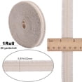 thumbnail image 2 of 20 Yards Double Ruffle Elastic Lace Trim 7/8" Wide Ruffled Pleated Nylon Fabric Stretch Edging Trimming Lace Ribbon DIY, 2 of 7