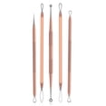 thumbnail image 2 of Blackhead Remover, Pimple Popper, Face Skin Care Kit, Professional Comedone Blemish,  Zit, Whitehead Extractor, 5 Piece Surgical Grade Stainless Steel Tools & Travel Case (Rose Gold), 2 of 7
