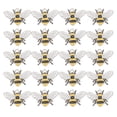 thumbnail image 1 of KAKOWELY DIY Pendant Accessory 20Pcs Bee Shaped DIY Decor Accessory Creative Pendant DIY Charm Material0.98"X0.67"X0.08", 1 of 4