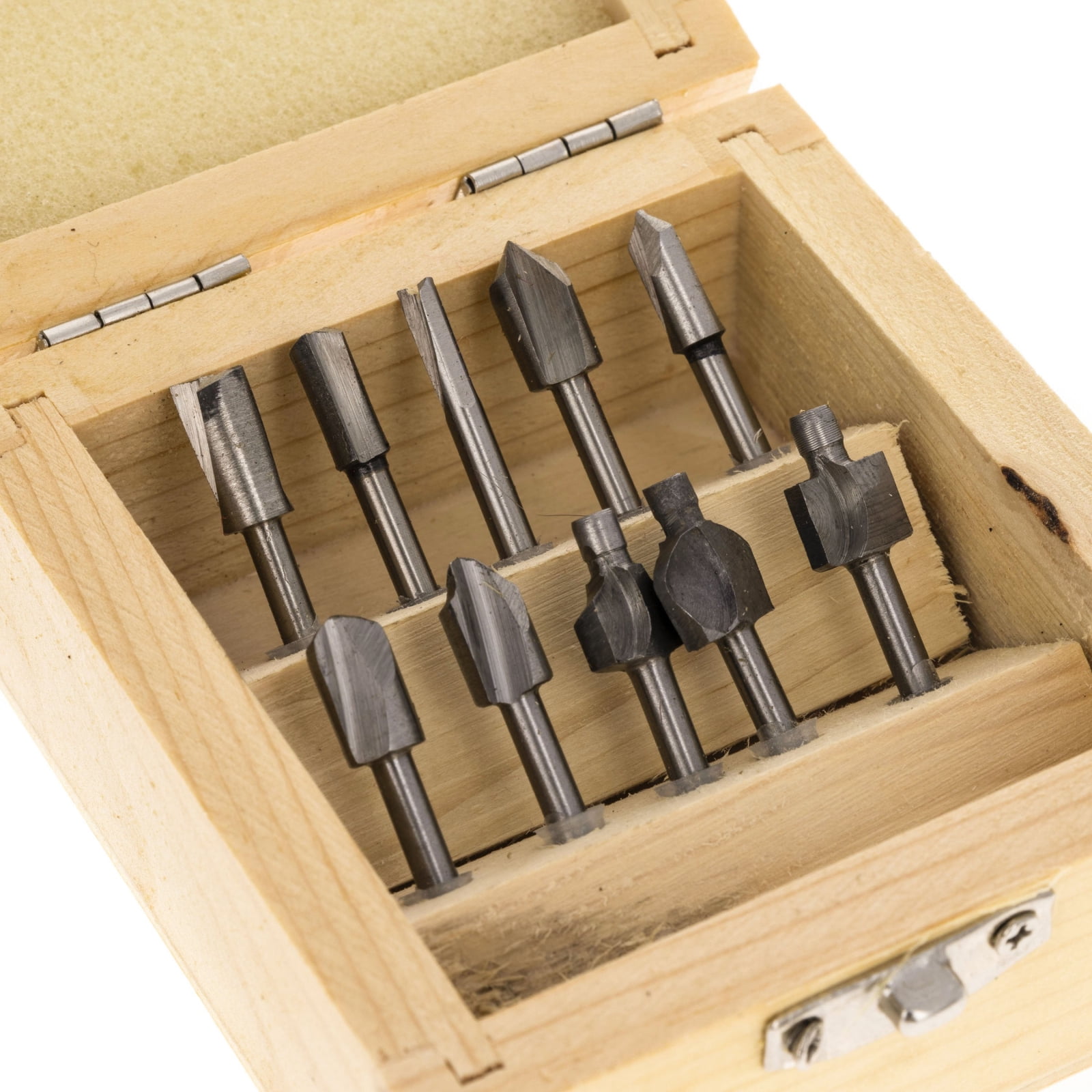 Mini Router Bit Set Kit 1/8" Shank for Dremel Wood Tools