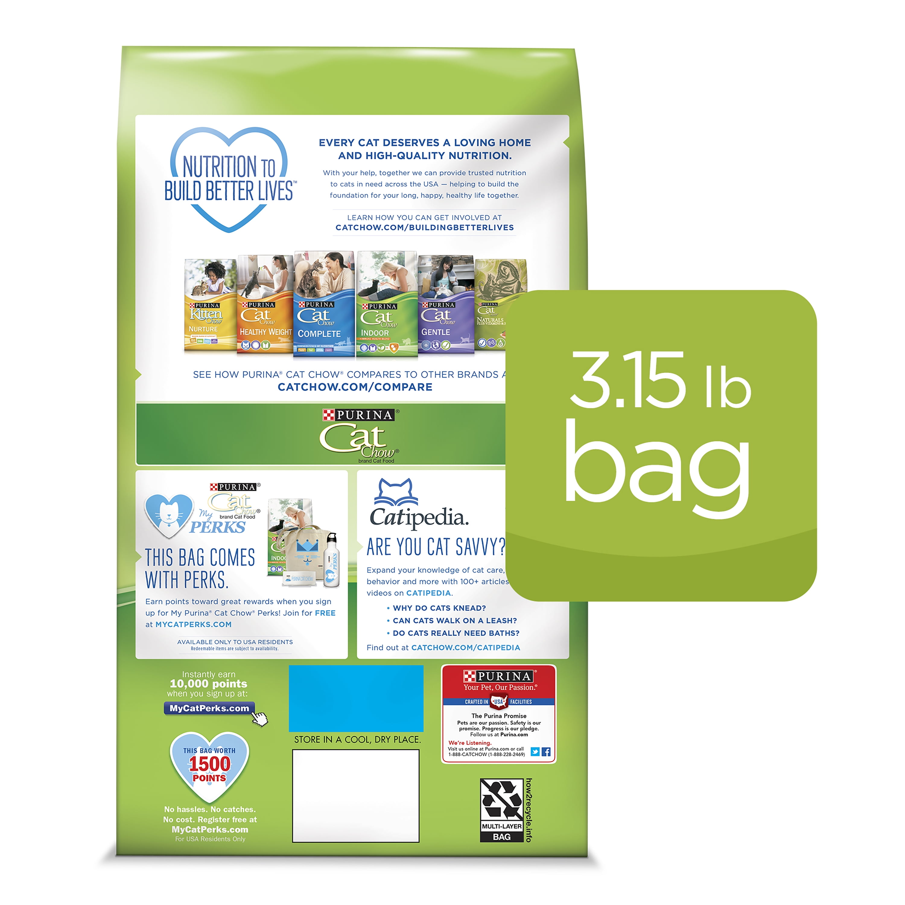 purina cat chow 3.15 lb