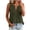 *Army Green, variant on VBVC Women's Cotton-Linen Henley Pleated Tank Top , Ladies' Button Notch Neck Sleeveless Blouse , Casual Summer Loose Tunic Top For Women,Army Green,S-2XL