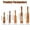 A, variant on Wood Skinny Spurtles,8.1In Wooden Spurtle for Sourdough Starter, Wooden Spatula Spoon for Dough Whisking, Spreading, Baking, Cooking — LAILLSH 2026 New