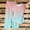 Sky Blue, variant on FAHXNVB Two Piece Sets for Women Gradient Color Short Sleeve Tie Knot Shirts and Wide Leg Pants Set Casual Summer Sets