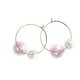 thumbnail image 5 of Qarigey 1 par de aretes de aro, aretes estéticos, joyería de moda para vacaciones en el Club nocturno, regalos personalizados de cumpleaños, Type2 NO2, 5 of 6