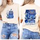 thumbnail image 3 of Pop cazadora para niña Demon Hunters Boys Girls Fashion Round-Neck Group Panels T Shirt （Beige）, 3 of 3