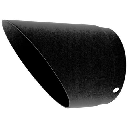 Slash Cut End Cap - SuperTrapp 108-8052 End Cap - Black - Slash Cut