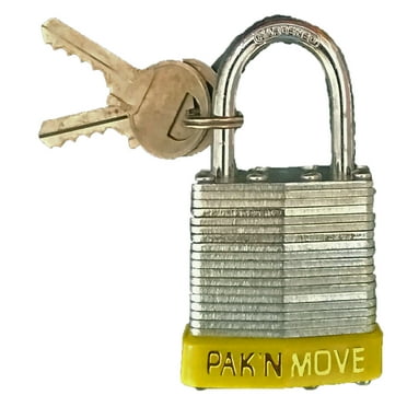 uBoxes Moving PadLock 1-1/2 inches Heavy Duty Padlock for Moving and Storage