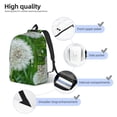 thumbnail image 4 of Lsque Dandelion Flower In The Meadow Pattern Canvas Daypack, Durable Backpack, High-quality Versatile Backpack,Vintage Compact Backpack-Medium, 4 of 6
