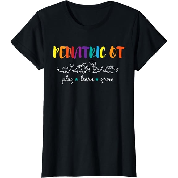 Cute Rainbow Pediatric Occupational Therapy Shirt OT/OTA T-Shirt