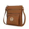 thumbnail image 1 of MKF Collection by Mia K. MKF-PU7762TN Jessy M Signature Crossbody Bag, 1 of 1