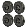 thumbnail image 2 of 4Pcs 1:10 RC 98mm Tires Super Grip RC Crawler Wheel Tires for Axial SCX10 TAMIYA CC01 RC4WD D90, 2 of 7