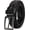 Black, variant on CoCoMangos Men's Leather Braided Belt Golf Belt 1 3/8" Braided Belt Casual Jeans with Gift Box