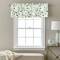 thumbnail image 3 of Eucalyptus Leaves Valance Curtain Watercolor Leaf Window Valances Rod Pocket Short Curtains Window Treatments for Kitchen Bedroom Bathroom Laundry 42" x 18", 3 of 9