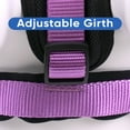 thumbnail image 6 of Pawtitas Padded Reflective Dog Harness Large Adjustable Orchid Dog Harness, 6 of 9