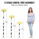 thumbnail image 3 of Cepillo para lavado de coches VEVOR, 170 cm, extensible con mango largo de PVC, 3 of 9