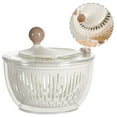 thumbnail image 2 of Lettuce Washer & Salad Spinner: 4.5L Strainer With Non-Slip Base For Easy, 2 of 9