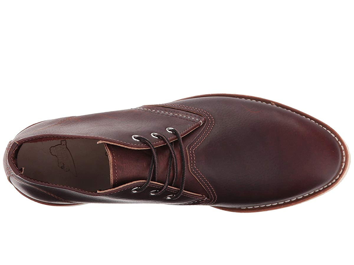 red wing chukka briar oil slick