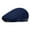 Dark Blue, variant on Men Breathable Mesh Summer Sun Hat Adjustable Duckbill Hollow Newsboy Flat Cap