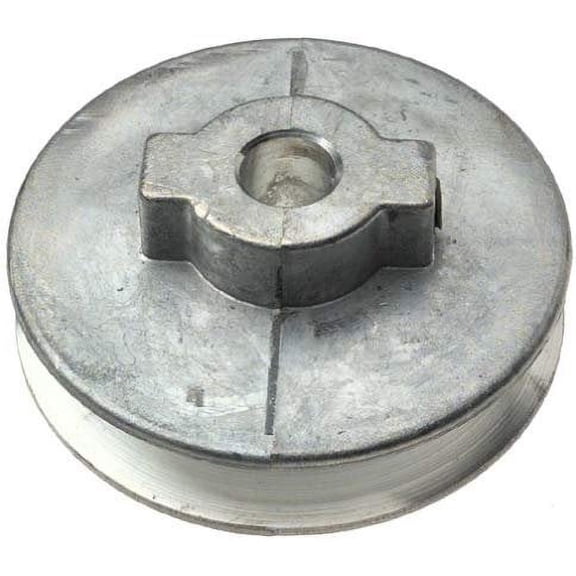 Chicago White Metal Die-Cast V-Grooved Pulley 300A - 3 In. x 1/2 In. Size