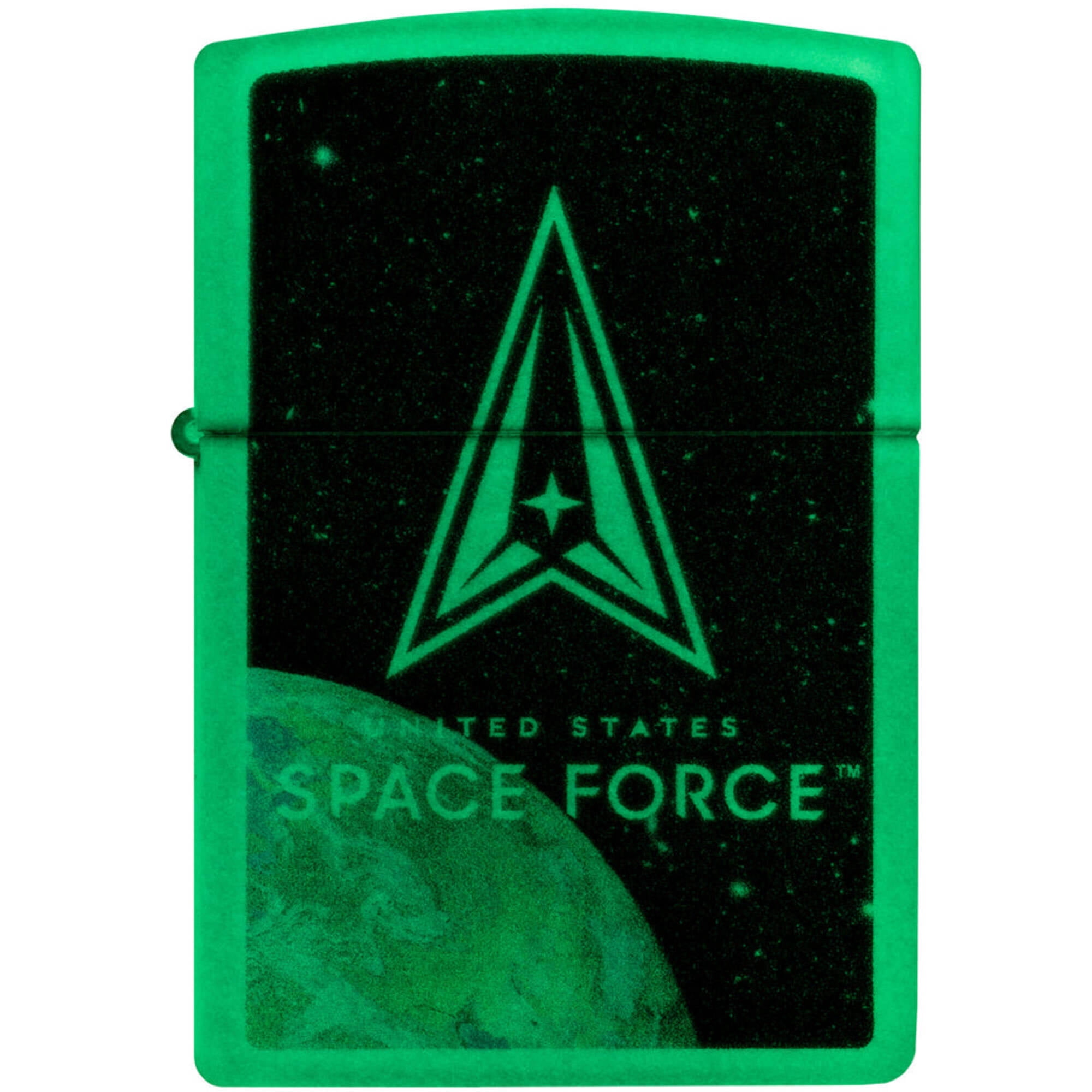 Zippo 46421 U.S. Space Force Glow In The Dark Pocket Lighter