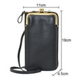 thumbnail image 2 of Small Crossbody Cell Phone Purse for Women Cellphone Wallet Bag - Black, 2 of 5